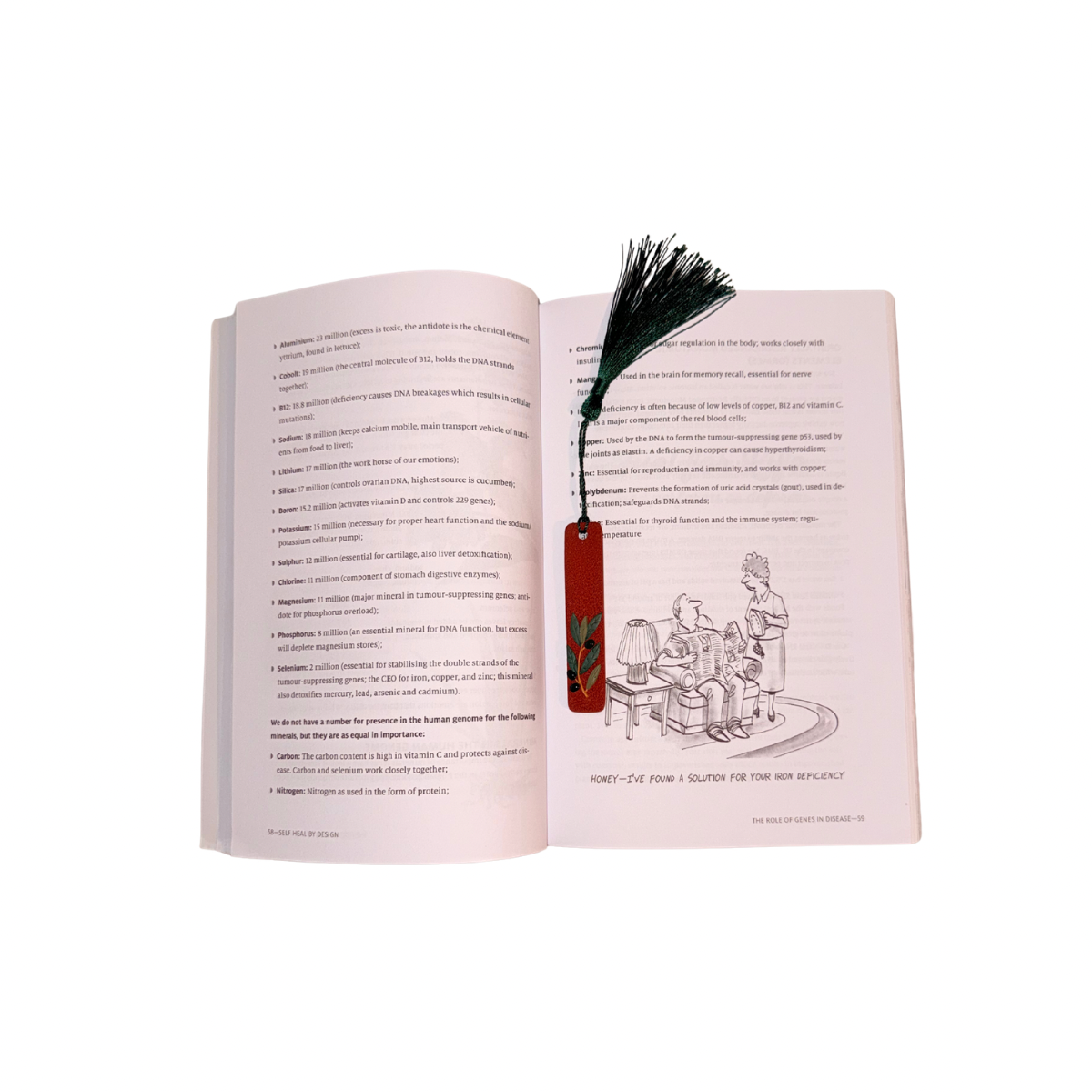 Black olive bookmark A