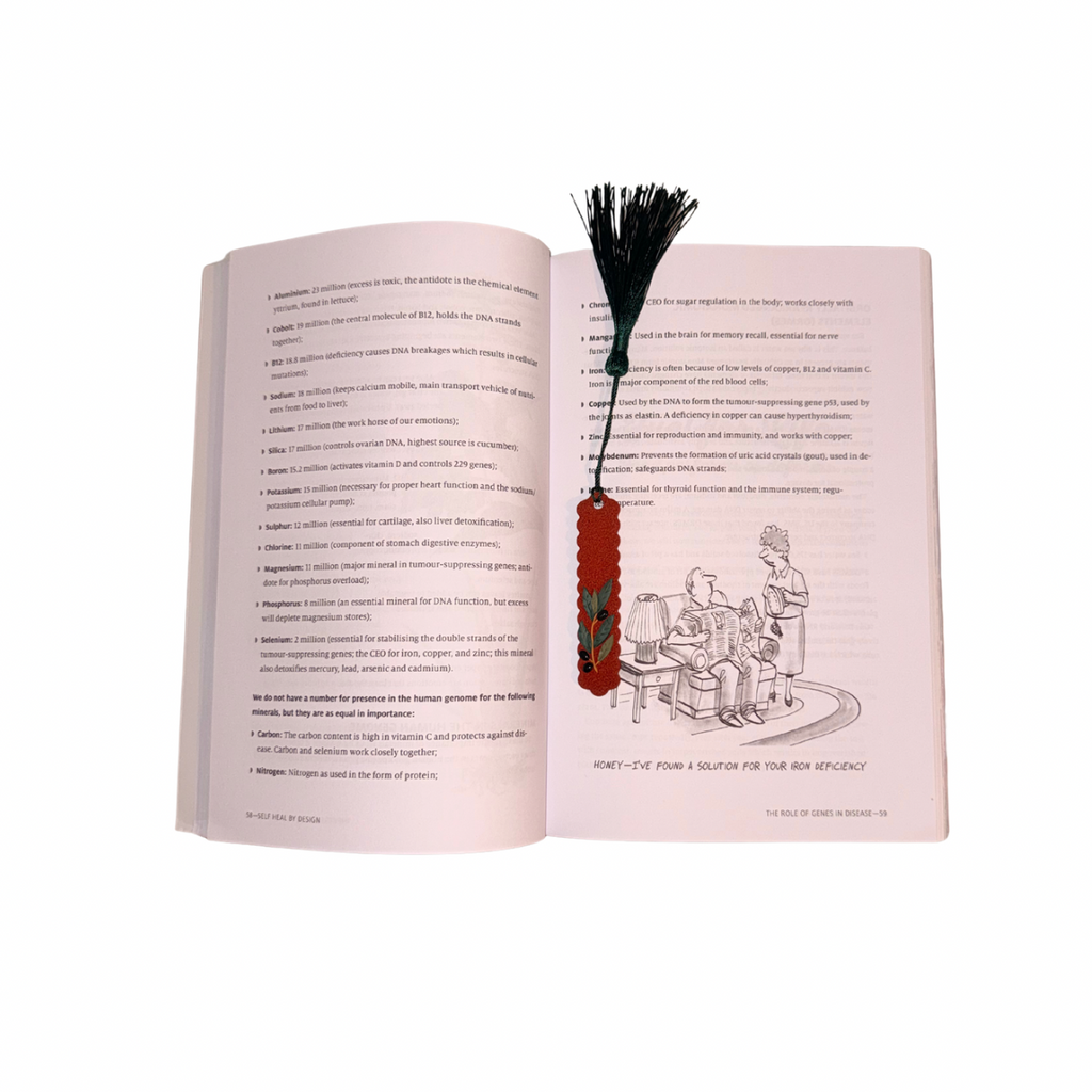 Black olive bookmark B
