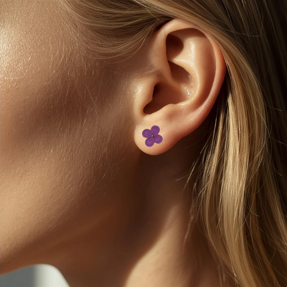 Purple bloom