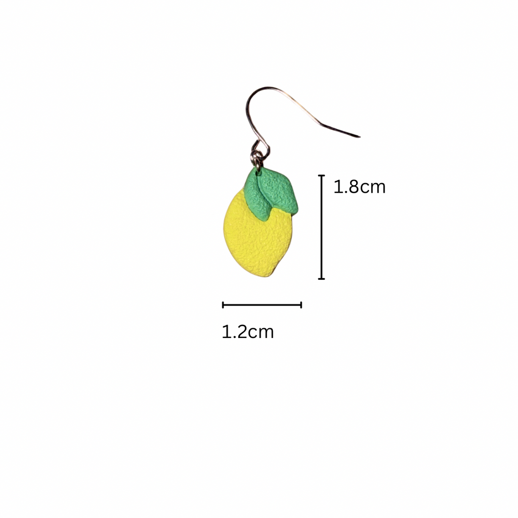 Lemon earrings