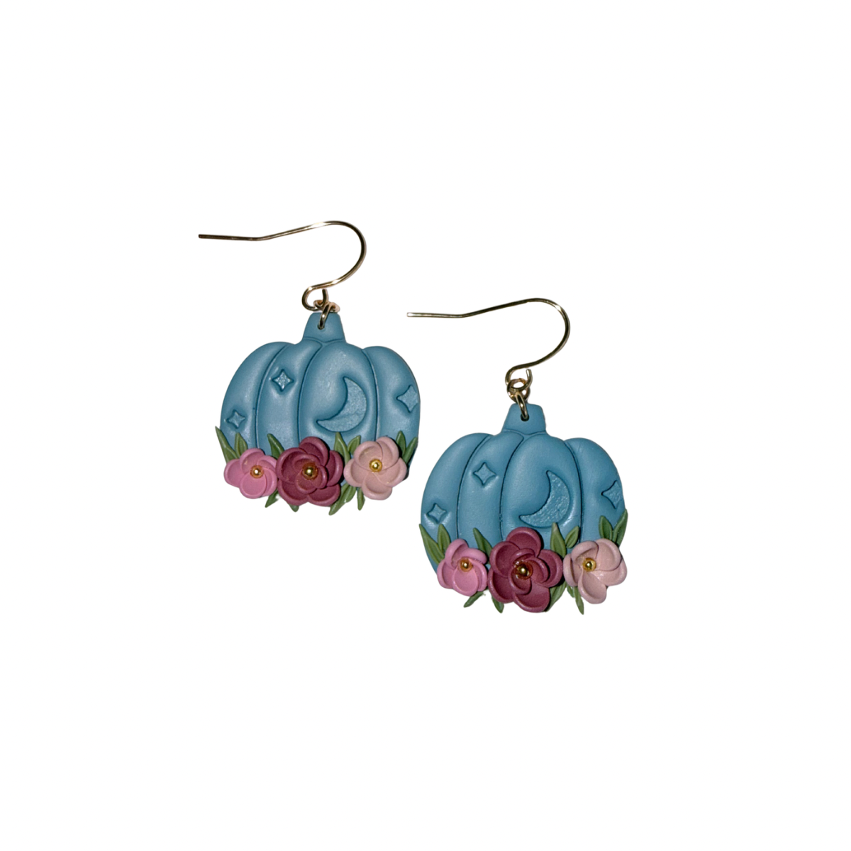 Dusk Pumpkin earrings