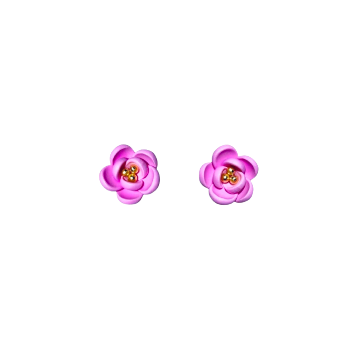Pink glower studs